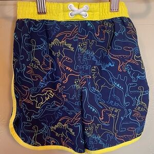 Dino swim shorts for boy 4T